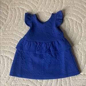 Janie and Jack Quilted Peplum Dress 6-12 months